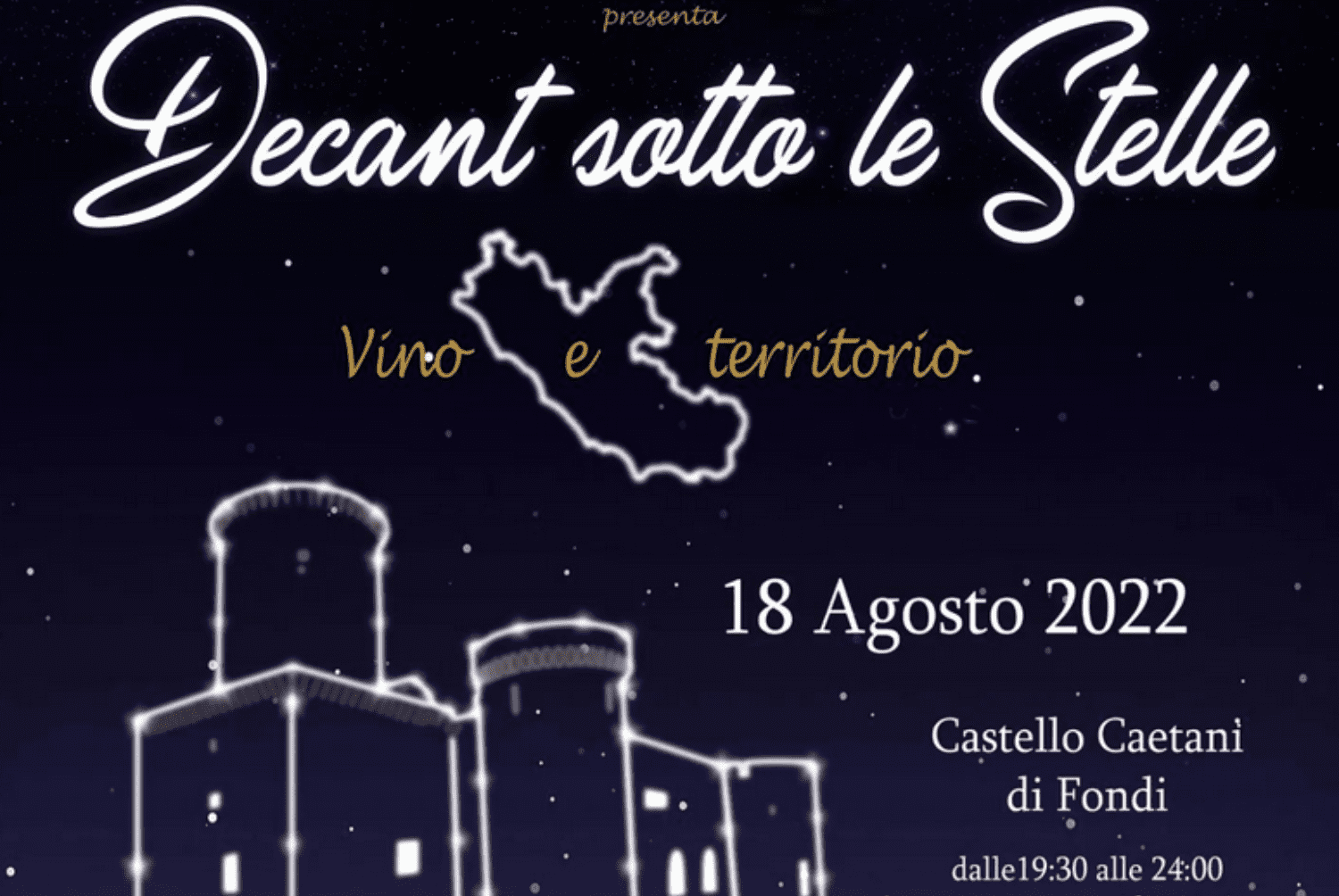 Decant sotto le stelle 2022