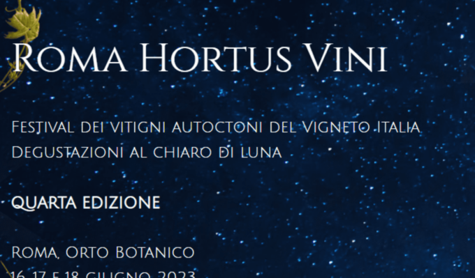 Roma Hortus vini 2023