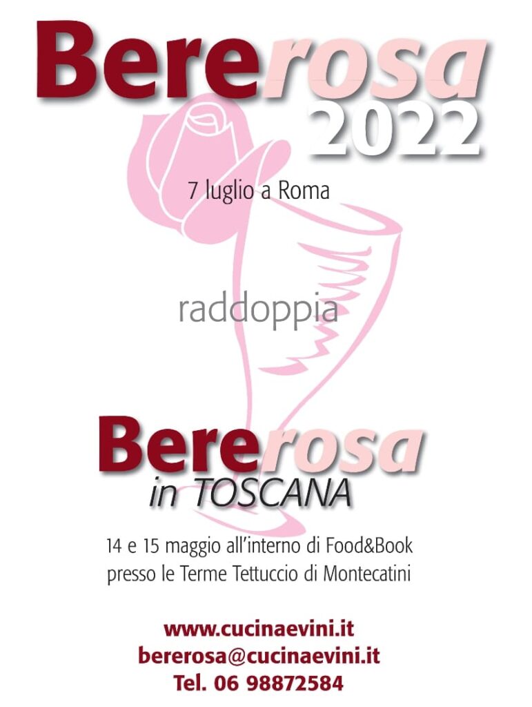 Bere Rosa 2022 toscana locandina