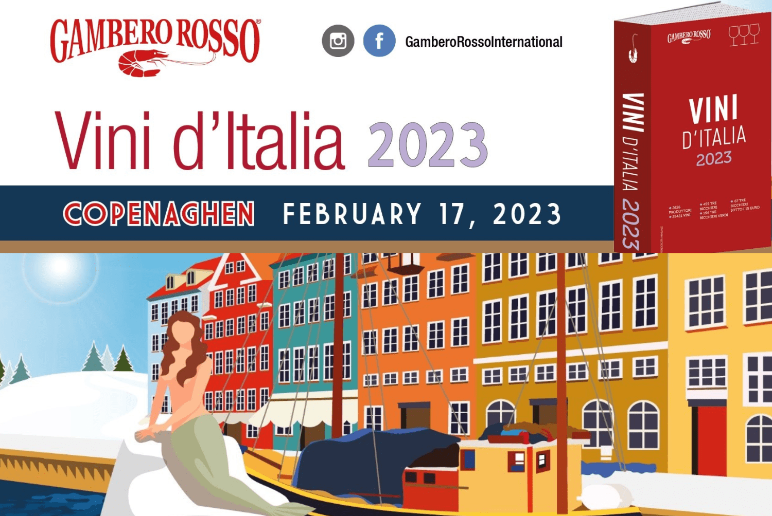 Vini d’Italia 2023 Gambero Rosso Copenaghen